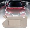 Car Sun Visor Beige Windshield Roof Sunvisor Assy Excellent Shading Performance for Maxima 2016 To 2