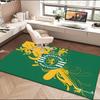1PC rug Sporting football Crest Carpet, Chair Rug,Area Rug for Office Bedroom living rooms bedroom, Doormat decor Christmas fan gifts