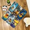 Duckling Phone Case For iPhone 17,16,15,14,13,12,11 Plus,Pro Max,XS,Soft Silicone Black Cover