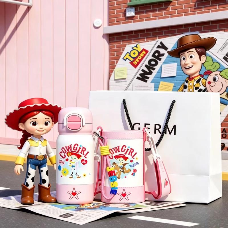 Germ Toy Story Dual-Drink Kids Insulated Bottle
