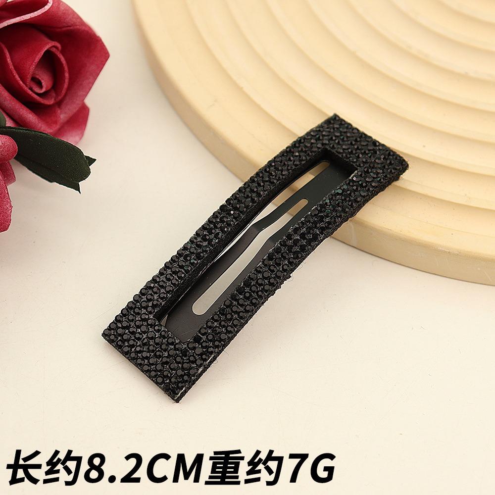 Cute Shiny Rhinestone Hairpins Women Girls Hair Clips Bobby Pin Barrettes Accessories Hairgrips Headdress Headwear Ornament