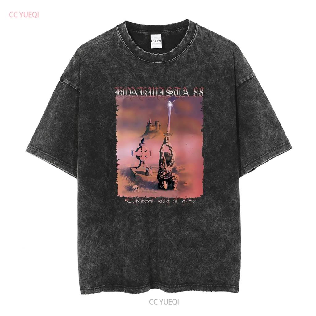 Nové Evropské tričko slávy KONKWISTA 88 Klasické tričko Muž Žena S 5XL dlouhý nebo krátký rukáv vintage Prané Prodyšné Stylové