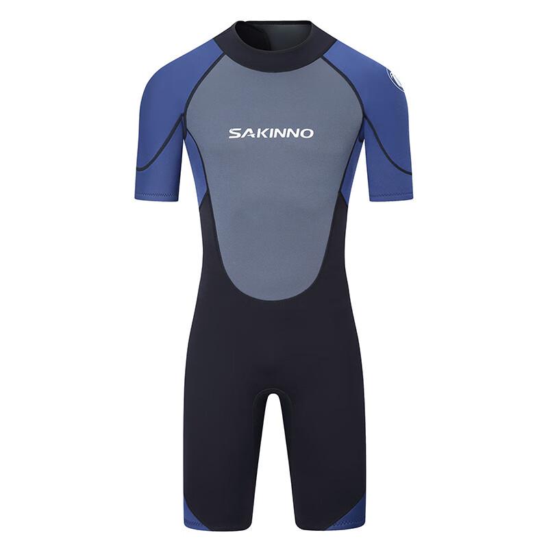 WEZHO Short Sleeve One-Piece Wetsuit