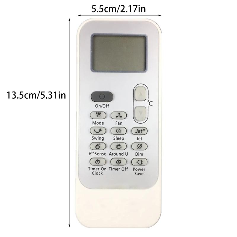 Air Conditioning Remote Control DG11J1-32 Replacement for DG11J1 31 35 41 Series No Programming Need