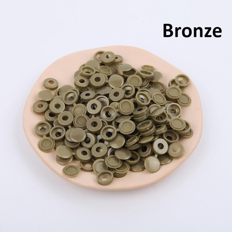 100 szt. Ozdobne zatrzaski Zakrętka Zaślepka Akcesoria kuchenne do domu