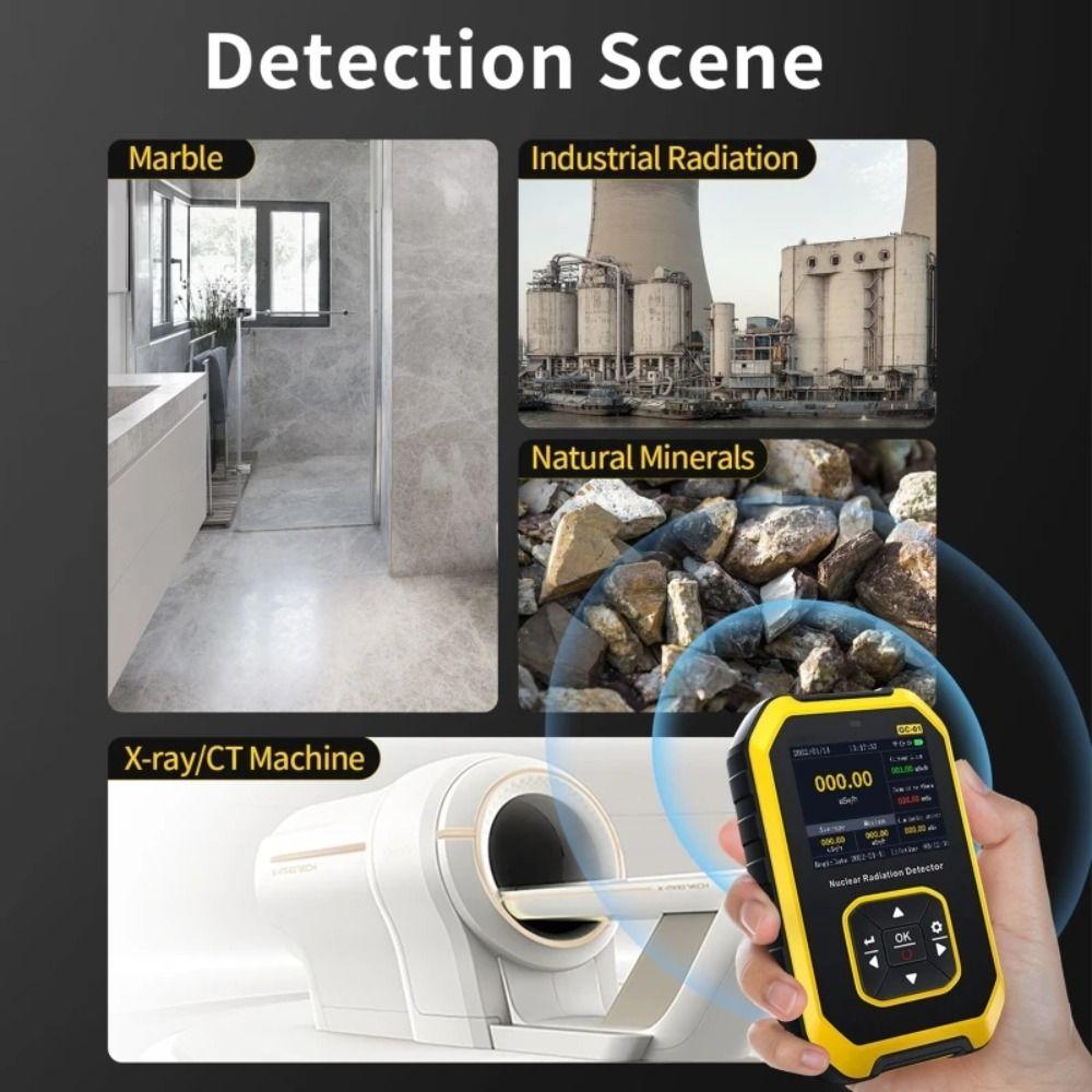 Multi-function Nuclear Radiation Detector LCD Display Portable Geiger Counter  Industrial