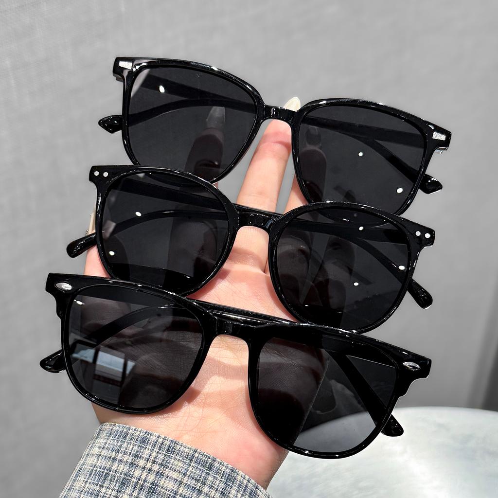 3Pcs European and American Retro Fashion Sunglasses for Men and Women, Trendy and Versatile, Summer Sun Protection