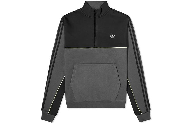 Adidas Originals Sweatshirts Men s Stand Collar Moderate Regular FM1403 L