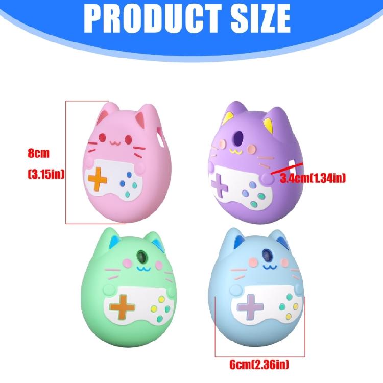 Silicone Scratchproof Sleeve Protector for Virtual Pet Game Machine Flexible Skin Full Coverage Sleeve
