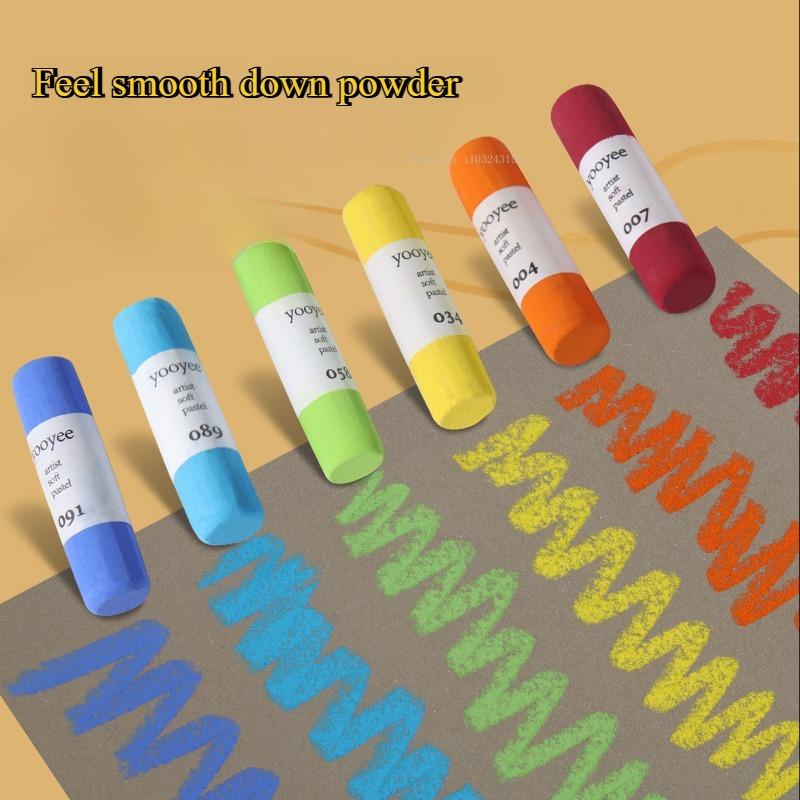 36/72Color Set Artist Grade Soft Color Chalk Pure Hand-kneaded Pastel Stick Artist Figure/landscape Painting Creation Art Crayon