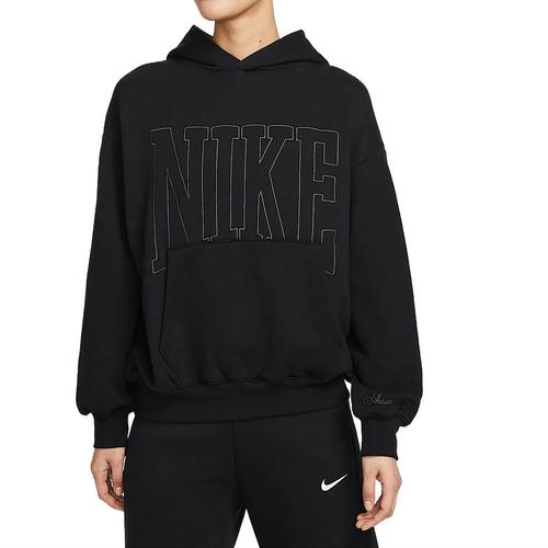 Nike Sportswear Women s Over-Oversized French Terry Pullover Hoodie HQ5888-010 EU S чёрный