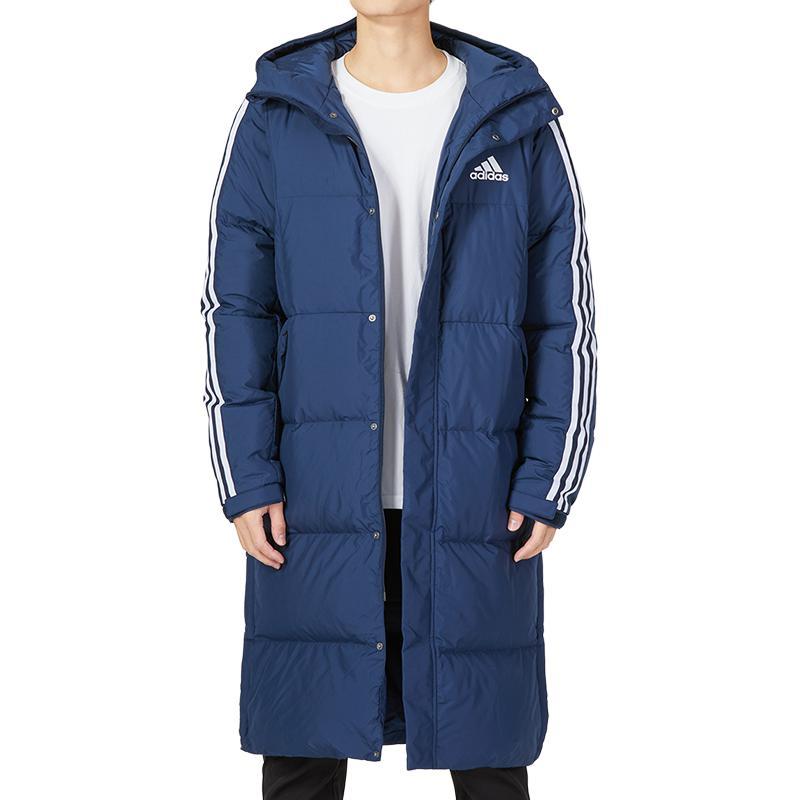 adidas 3 Stripes Down Jacket Unisex Navy (Unisex) Down Jackets HN2101
