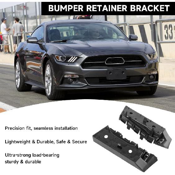 1 pár levý a pravý přední držák nárazníku Držák nárazníku - Kompatibilní pro Ford pro Mustang 2015-2017 - Náhradní díl FR3Z17C947B,