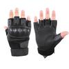 Half Finger Tactical Gloves for Men Outdoor Riding Motorcycle Hard Shell Field Fighting Military Fan Performance Training Fitness Gloves