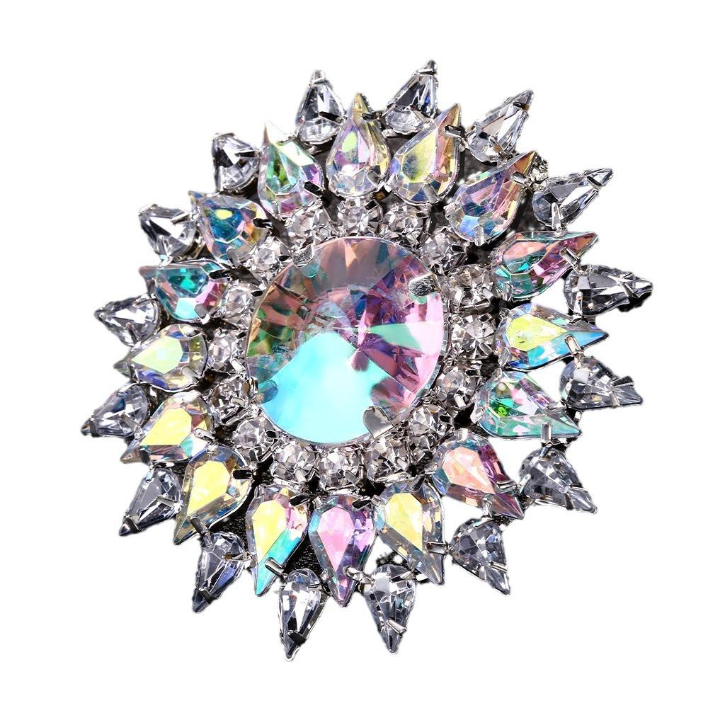 New Round Ring - Statement Geometric Ring - Red Carpet Fashion Jewelry