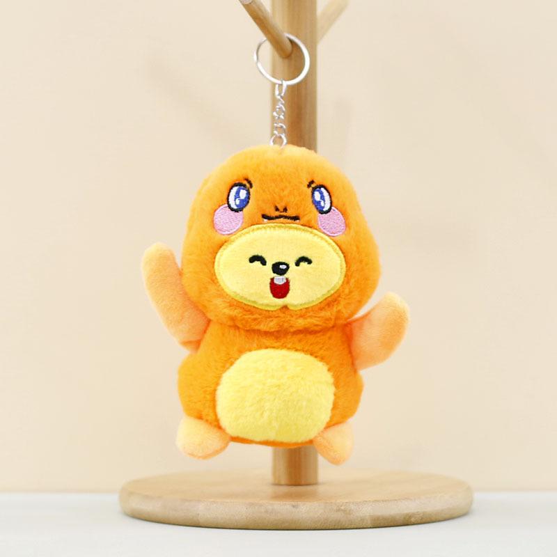 

And Psyduck Cute Squirtle Plush Toy Keychains Soft Pp Cotton Filled 13cm Dolls Turtle