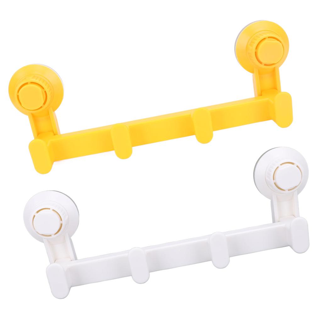 Vacuum Suction Cups and Row Hooks 5kg Wall Mounted Suction Hanger No Drilling Wall Hooks for Bathroo