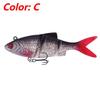 12cm/31g Multi-Section Bionic Soft Fish Lure for Long-Cast Sea Fishing
