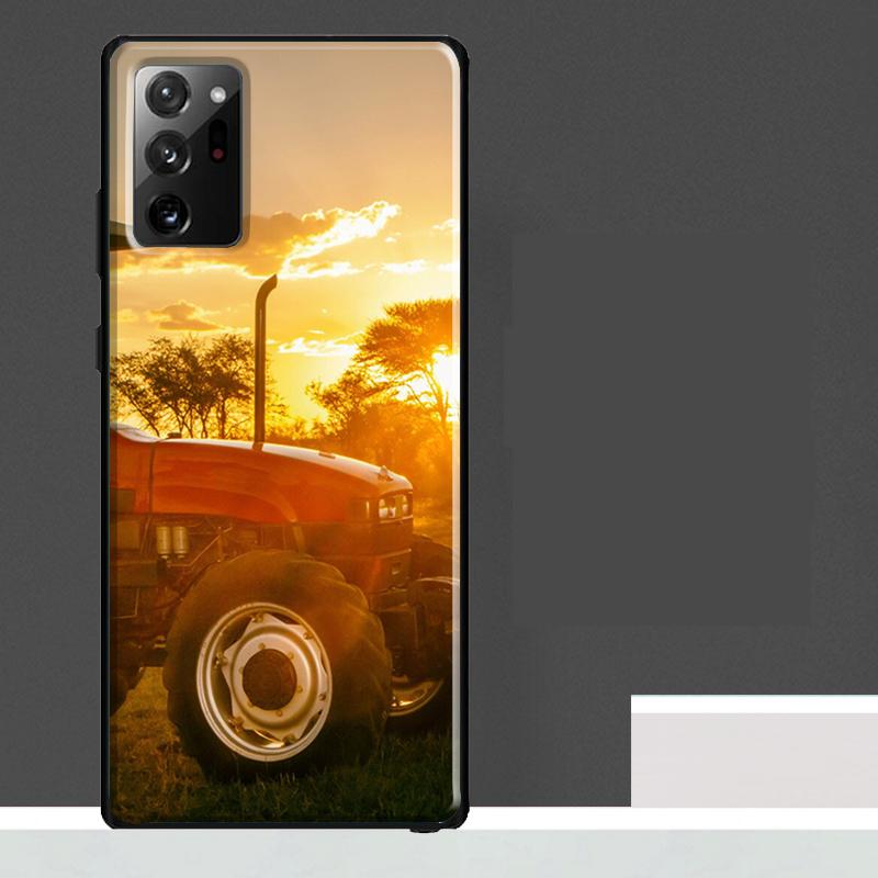 Farm Vehicle Tractor Case For Samsung Galaxy S25 Ultra S21 S22 S23 S24 Ultra S9 S10 S20 Plus S25 FE Phone Cover