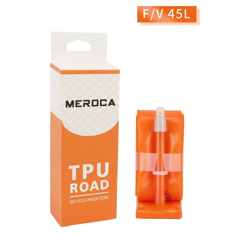 TPU Road Bicycle Inner Tube with Presta Valve 700C*23-35C Ultralight Inner Tube Ultra-Light Bicycle Inner Tubes for Road Bike 80L