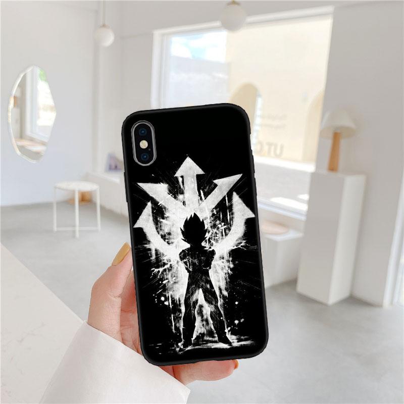 LO39 Dragon Ball Vegeta Soft Shell Phone Case for Redmi Note 13 14 Pro+ Plus A3 A3X 13X 13C 13R 14S 14C 14R