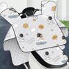 Summer Sunshade & Sun Protection EV Windshield & Handle Cover - Breathable, Oxford Cloth, Windproof for Electric Bicycles