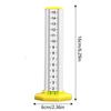 Equal Height Ruler - Double-Sided Height Scale, Horizontal Elevation Ruler | Floor Tile Equal Height Ruler with Magnetic Base, Drop Ceiling Tile, Pave