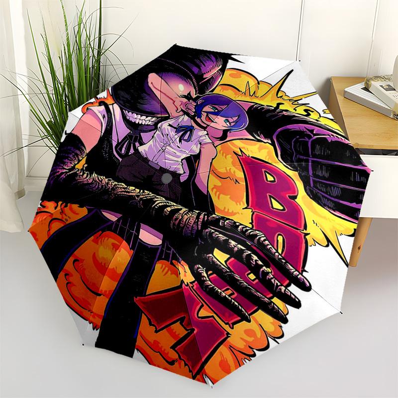 

1pc Boom! - Anime Character Outdoor Umbrella | Automatic Opening & Closing | Portable 3-Fold Design | 8-Bone Iron Frame | Perfect Gift for Fans,