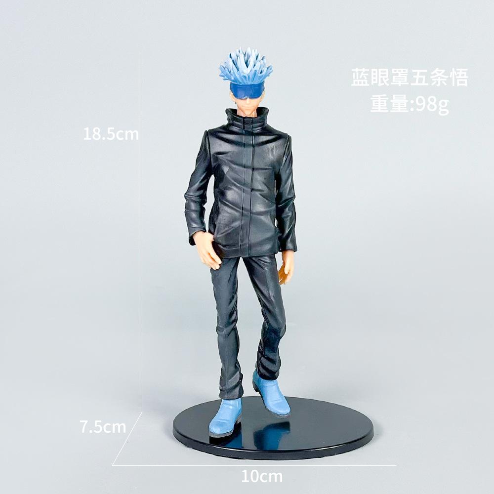 Jujutsu Kaisen Anime Modell Stehende Haltung Gojo Satoru Fushiguro Megumi Statue Spielzeugpuppe PVC Dekoration Kindergeschenk