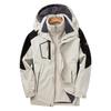 Outdoor Windproof 3-in-1 Detachable Mountaineering Suit with Two-Piece Fleece Liner