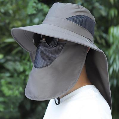 Women's Daily Sun Visor Mask with Detachable Hiking Hat