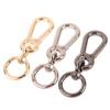 2 st Metall Fjäder Snäpphakar Klämma Bilnycklar Nyckelring Trigger Fjäder Vridbara Spännen För Väskor Nycklar