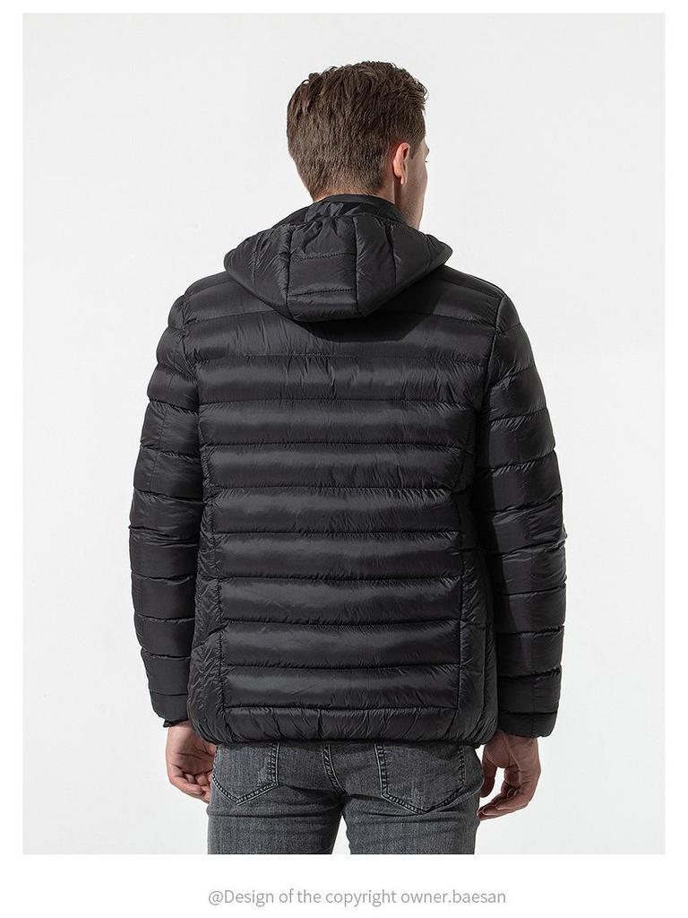 Smart Heated Winter Jacket - Hooded, Cotton, Electric Full-Body Warmth