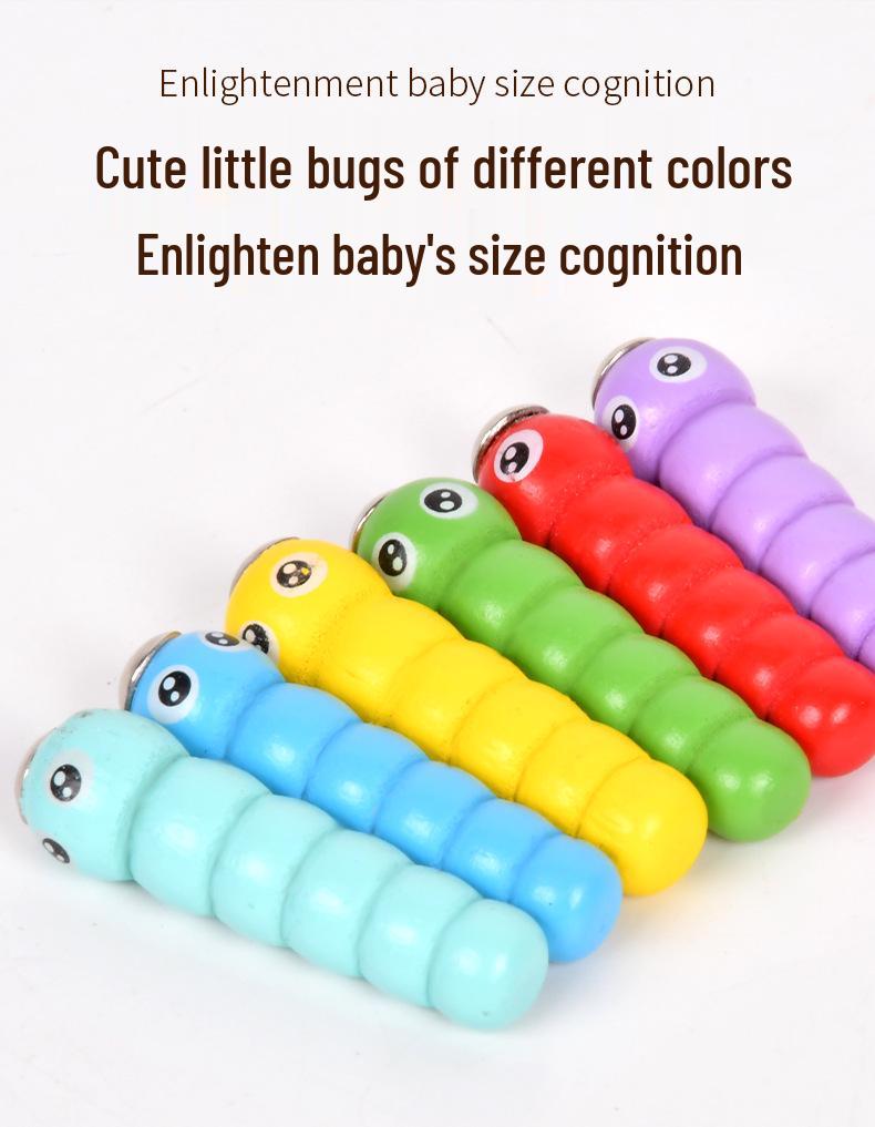 Magnetic Wooden Fishing & Carrot Game - Early Education Puzzle for Hand-Eye Coordination