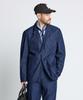 Stco Diems Retro 3-Button Denim Jacket Navy (Classic Fit)_Ddjwa02Csn