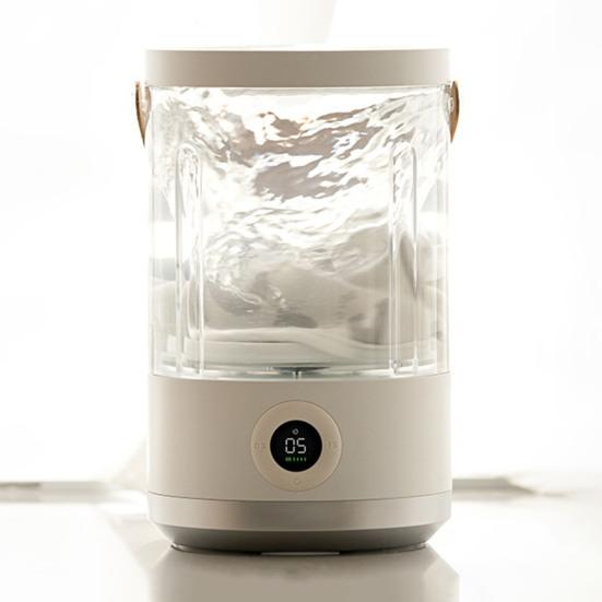 Portable Mini Washing Machine Laundry Cup Compact Travel Washer for Underwear Socks Baby Clothes Rechargeable Type-C Charging Small Washer