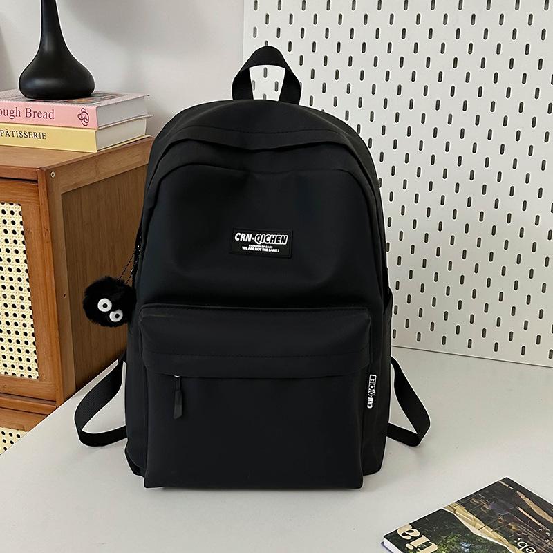 SchoolbagLIPANO Mori Ins Versatile Schoolbag Design Sense Niche Versatile Junior High School Backpack Male Solid Color Backpack Female