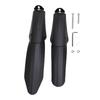 Folding Bike Mudguards Set Aluminum Alloy PP Nylon Waterproofing Telescopic Adjustable Front Rear Mud Flaps for 14 20