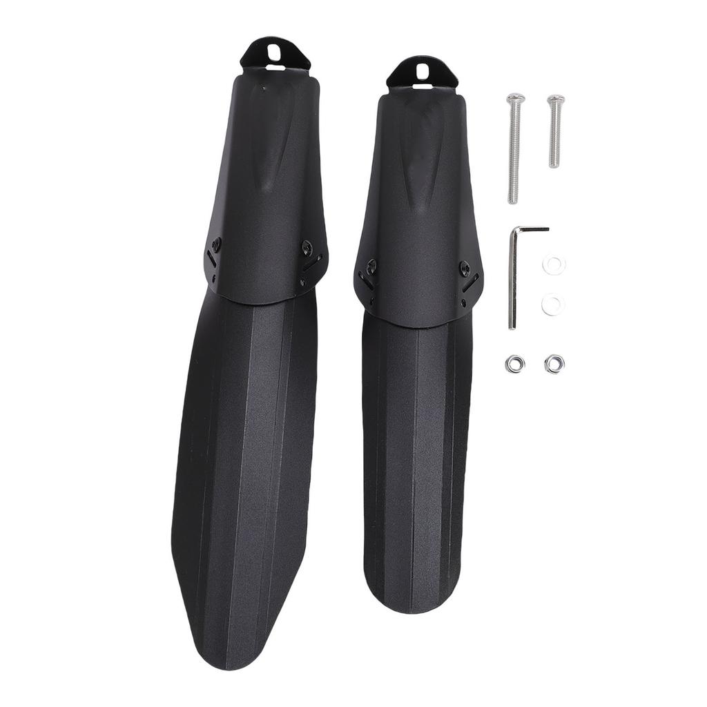 Folding Bike Mudguards Set Aluminum Alloy PP Nylon Waterproofing Telescopic Adjustable Front Rear Mud Flaps for 14 20