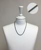 Sexto [Necklace][Surgical Steel] Bx-0030 Necklace Black