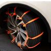 10/20Pcs Universal Emergency Traction Snow Tire Chains Anti-Skid Nylon Cable Tie for Security Winter Driving Car Truck and SUV