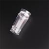 Clear Silicone Nail Stamper Transparent Visible Body French Tip Nails Art Stamping Tools for French Nail Manicure Art
