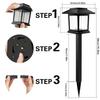 Solar Landscape Plug-in Lights for Gardens, Courtyards, and Pathways