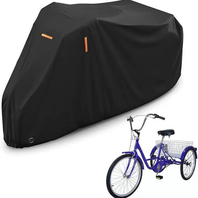 

Універсальний чохол з тканини Оксфорд 210D для триколісних велосипедів, велосипедів, мотоциклів та електровелосипедів 190T Material 190*76*112cm