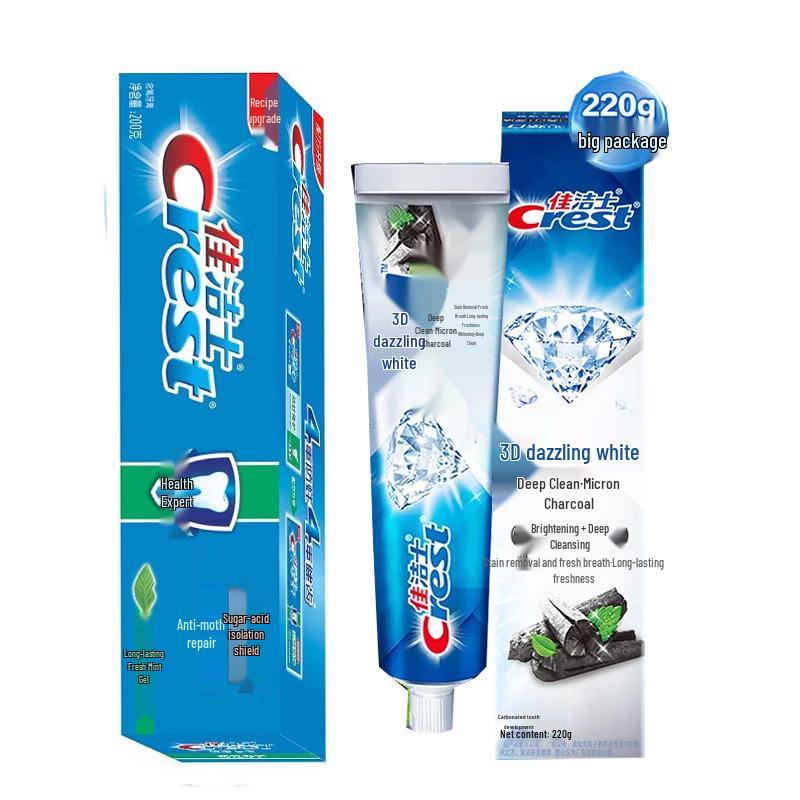 Crest Toothpaste Bundle: Anti-Cavity & 3D White