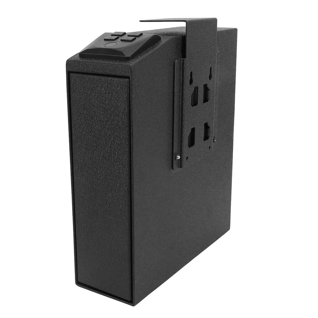 Cofre Biométrico Montado Mesa de Cabeceira Cofre de Acesso Rápido Caixa de Bloqueio para Carro Caminhão Escrivaninha Cabeceira Parede com Impressão Digital de Segurança