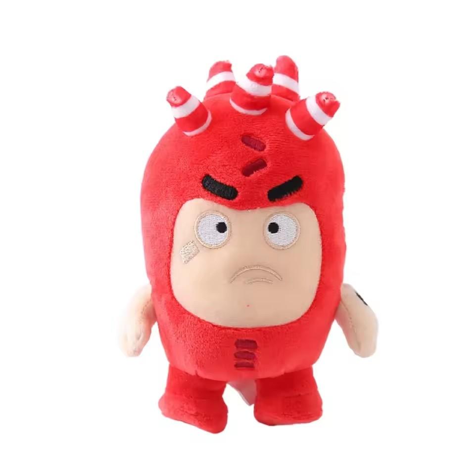 18CM Mini Süß Oddbods Cartoon Jeff Newt Odd ZEE Bods Weiches Plüschtier Stofftier Puppe Kinder Geschenke Heimdekoration Figuren