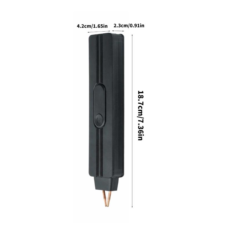 Portable Battery Welding Tool for Phone Repair and Pack Joining, Type-C Rechargeable Handheld Repair Device with Output Control and Copper Probes