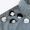 Japanese Anime Spell Return To War Metal Badge Xia Youjie Knotweed Yoren Alloy Brooch Pin