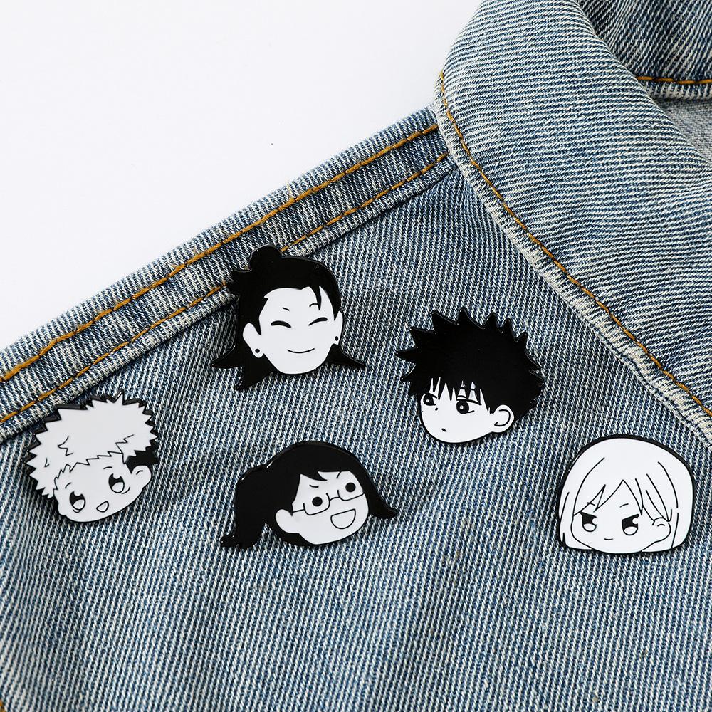 Japanese Anime Spell Return To War Metal Badge Xia Youjie Knotweed Yoren Alloy Brooch Pin